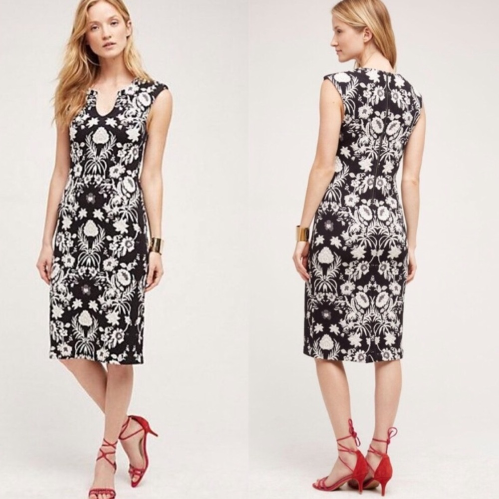 Anthro HD in Paris Etienne Dress Size 12 Bodycon